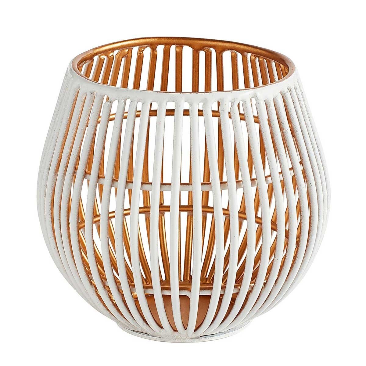 Candelero White Iron Tealight Pier 1 Imports