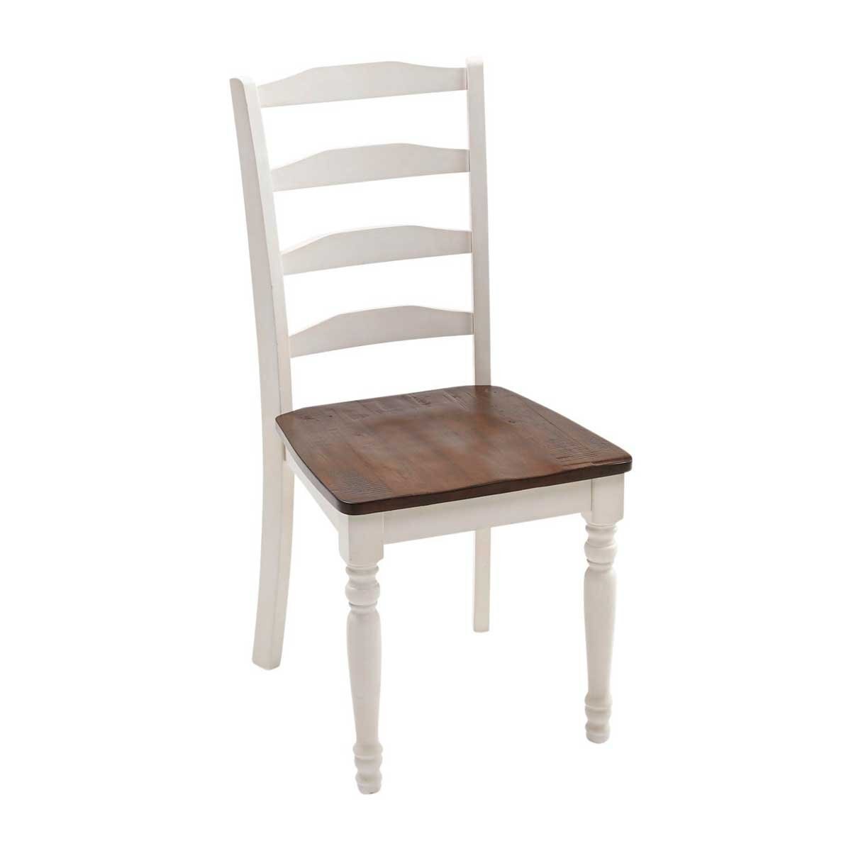 Silla para Comedor Turned Leg White Pier 1 Imports