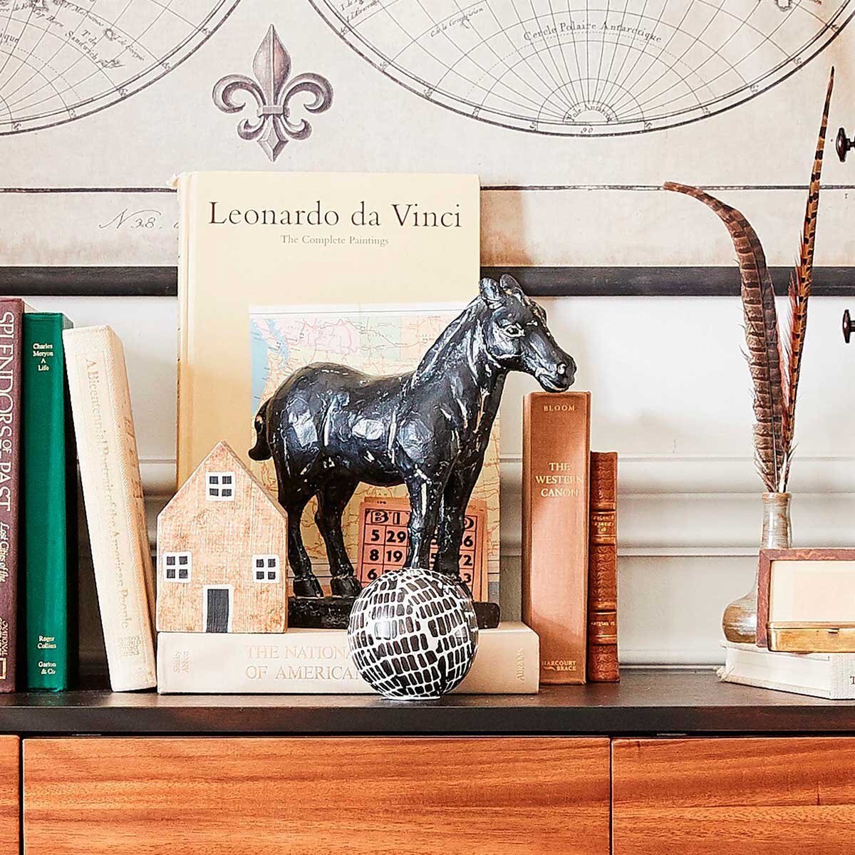 Esfera Decorativa Black & White Modern Pier 1 Imports