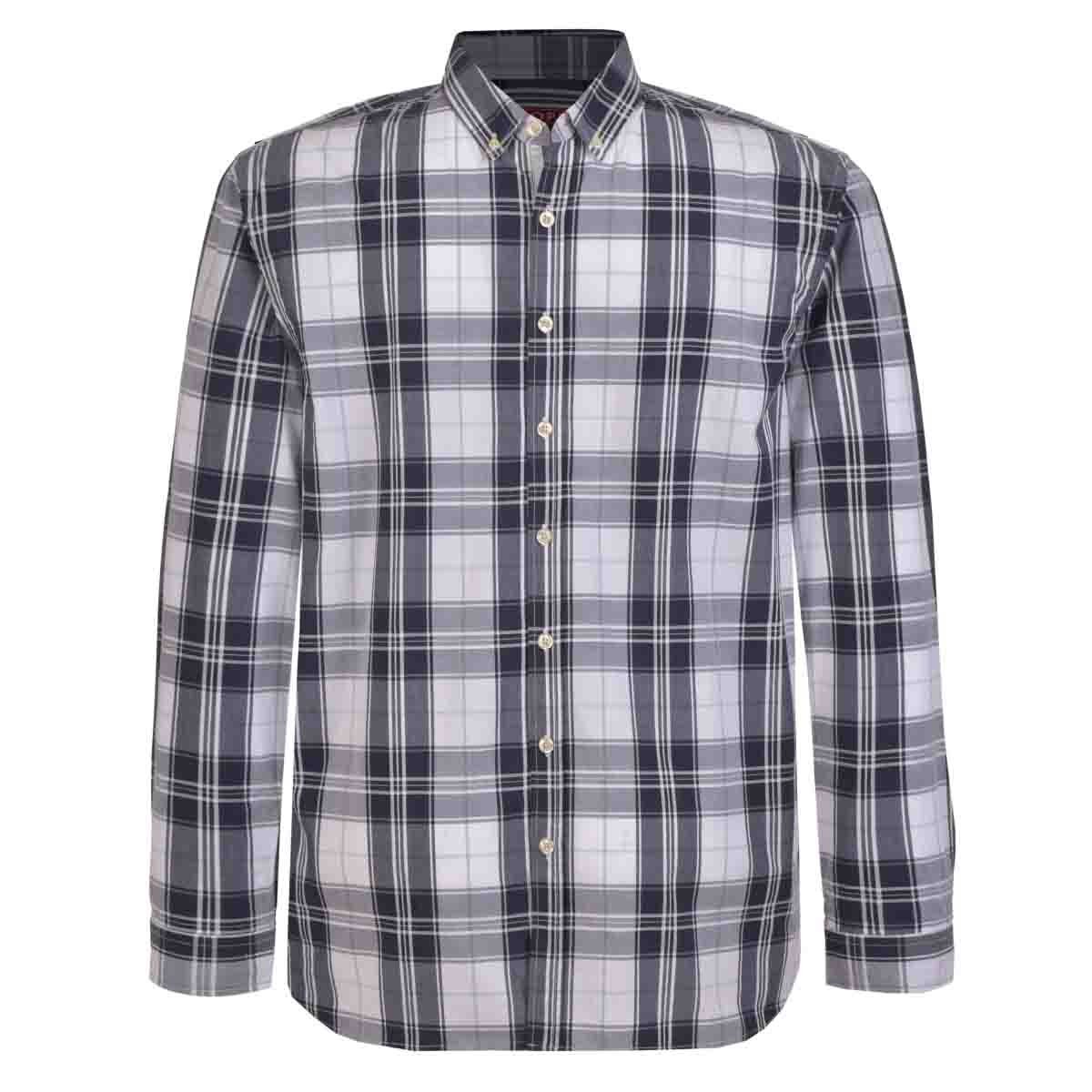 Camisa Manga Larga a Cuadros J. Opus