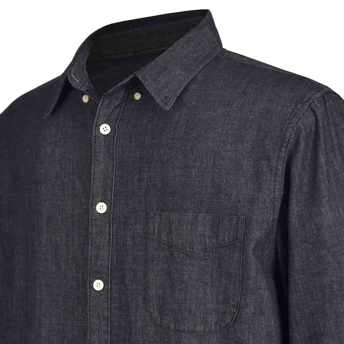 Camisa de Mezclilla Manga Larga J. Opus para Caballero