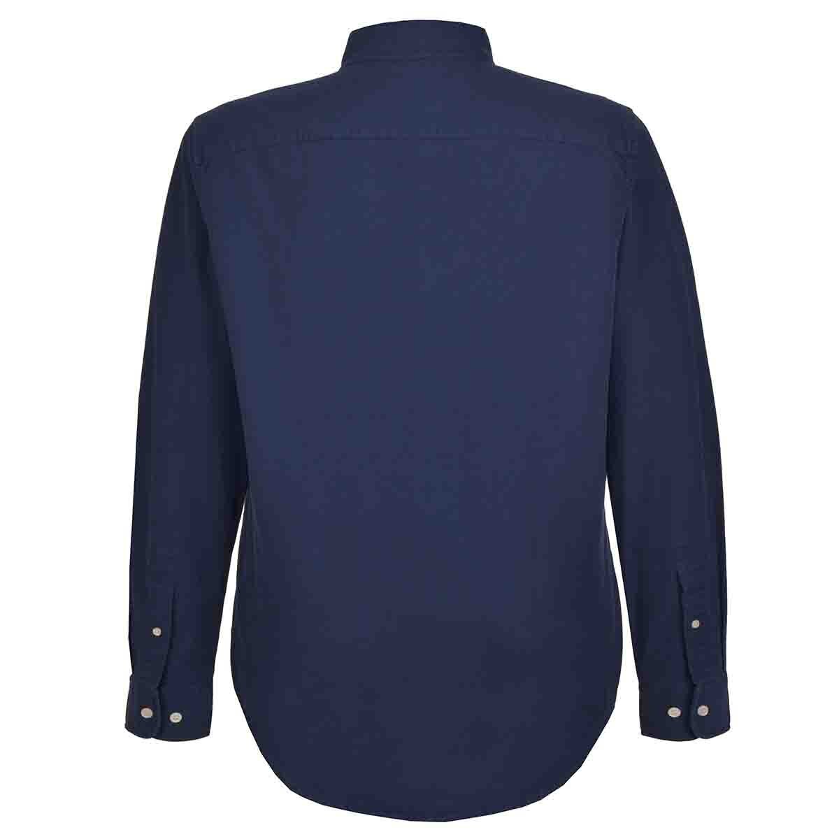 Camisa Manga Larga Color Blanco Jeanious