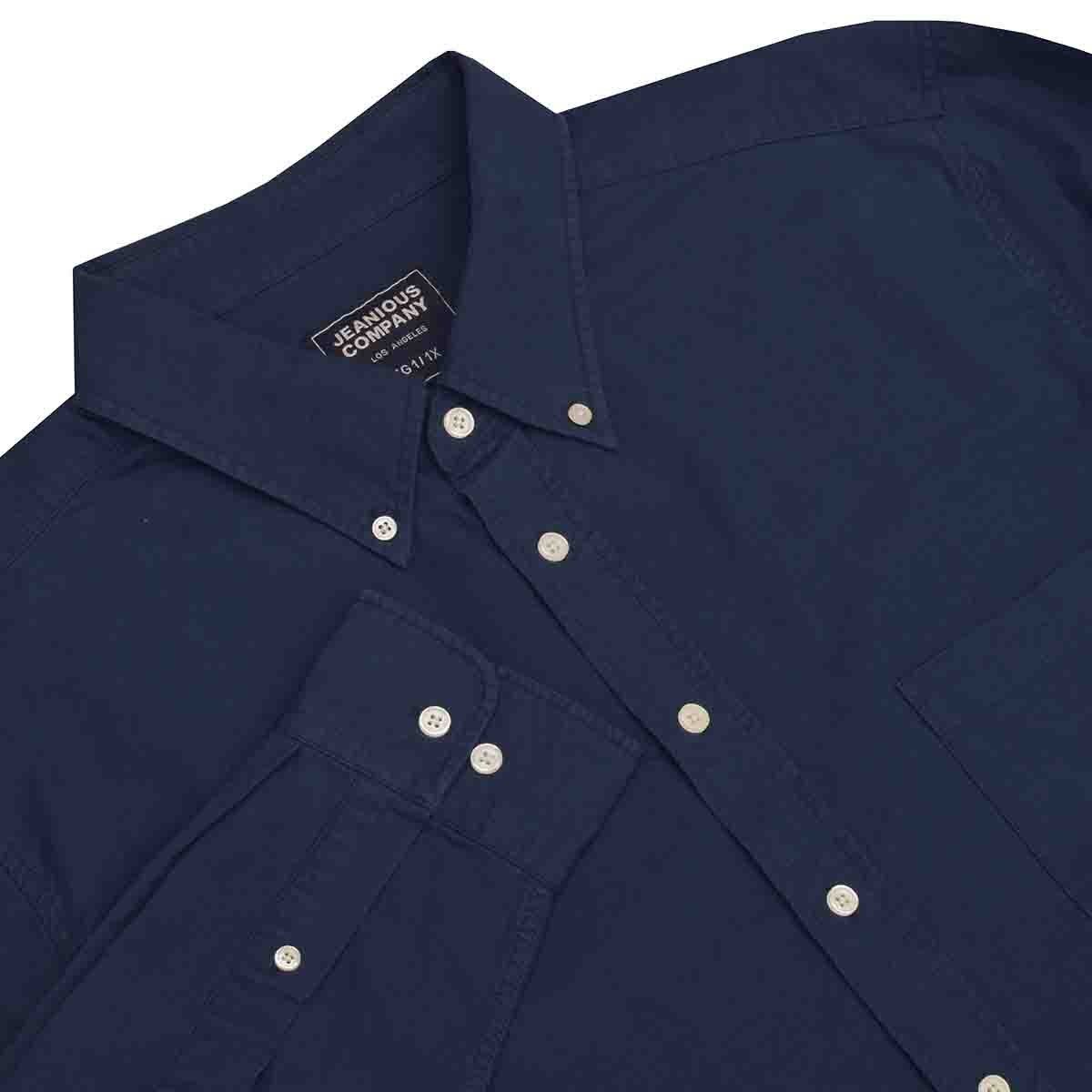 Camisa Manga Larga Color Blanco Jeanious
