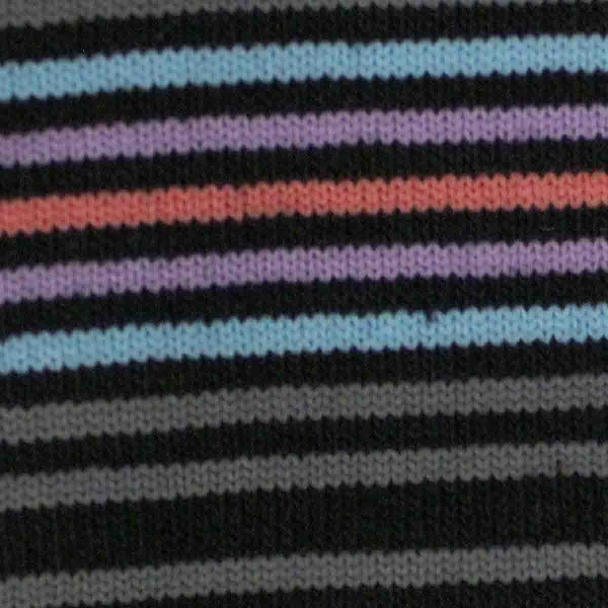 Calcetín de Vestir para Caballero Color Azul Claro con Rayas Multicolor Pierre Cardin