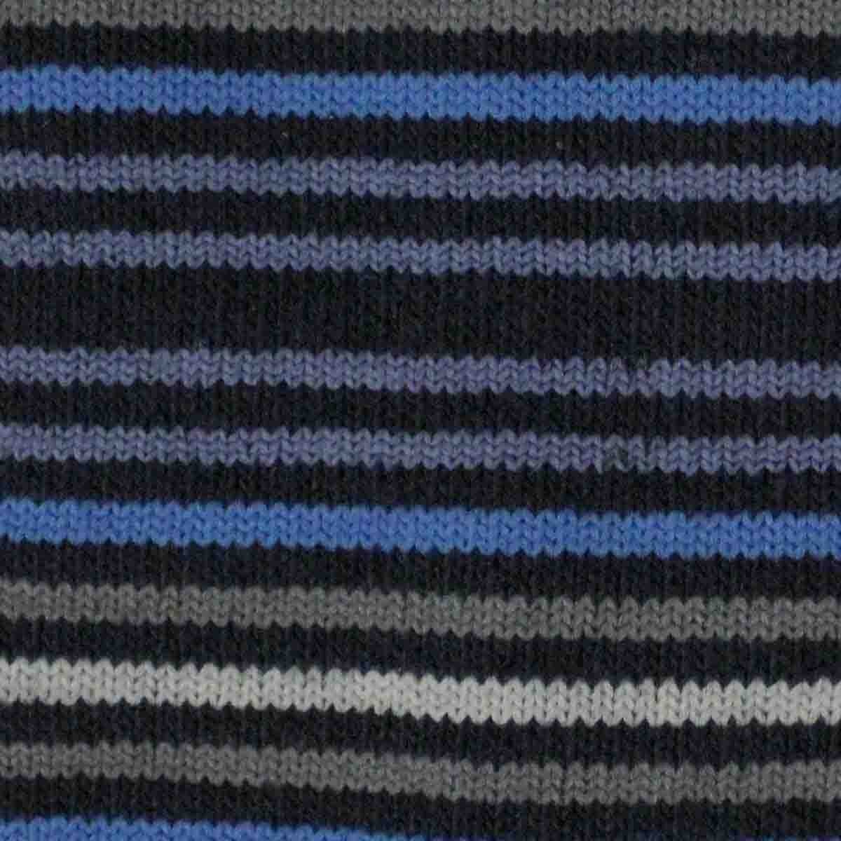 Calcetín de Vestir para Caballero Color Azul Claro con Rayas Multicolor Pierre Cardin