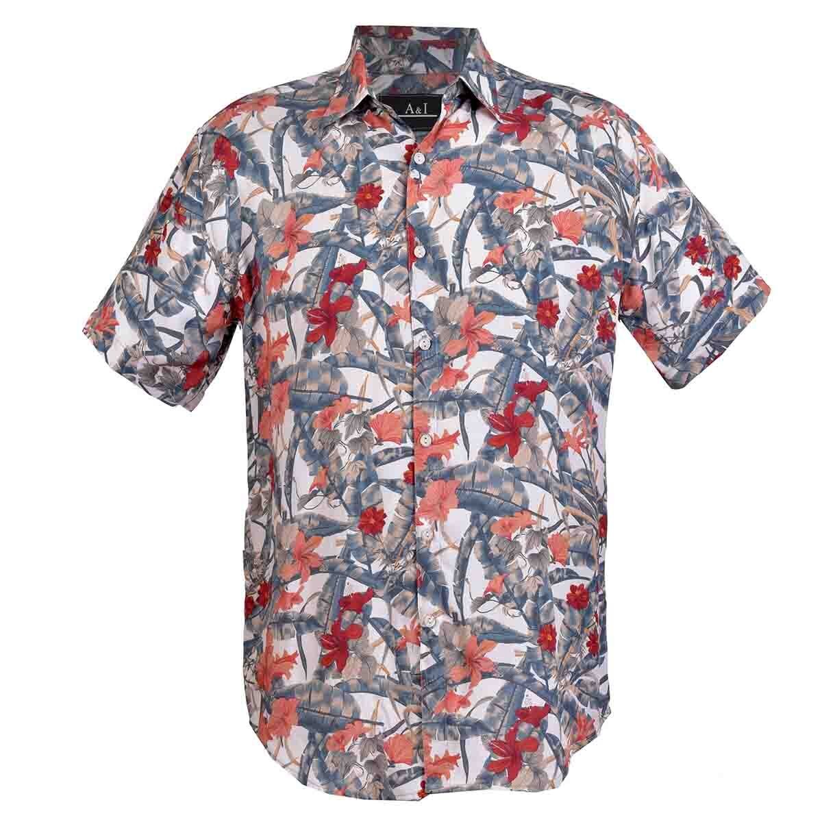 Camisa Manga Corta Estampada Multicolor Alex And Ivy