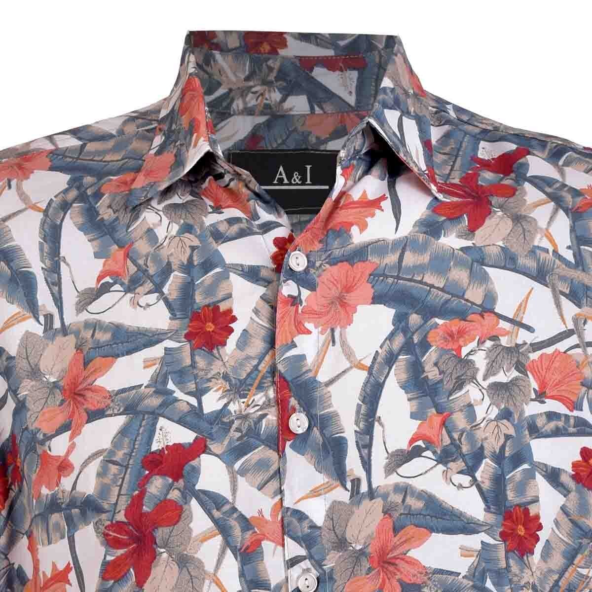 Camisa Manga Corta Estampada Multicolor Alex And Ivy