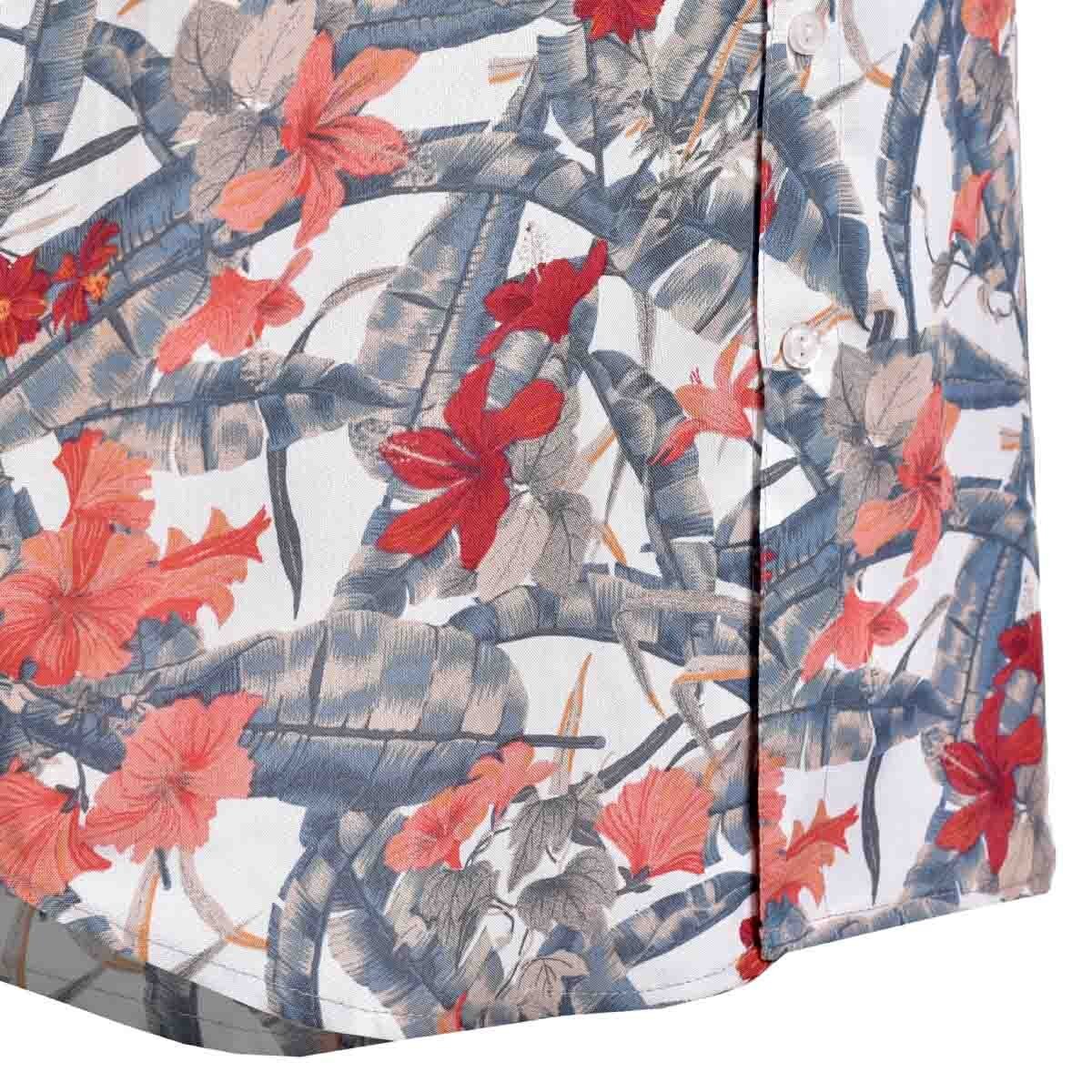 Camisa Manga Corta Estampada Multicolor Alex And Ivy