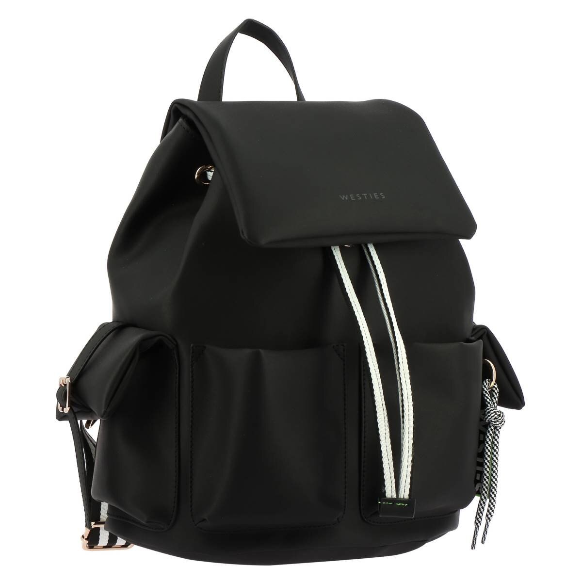 Backpack Negro con Charm Westies