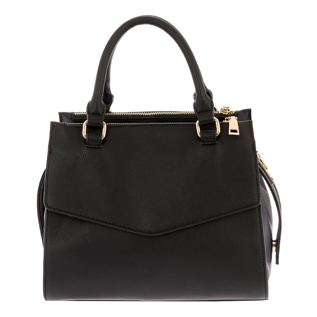 Bolso Negro con Llavero Jennyfer