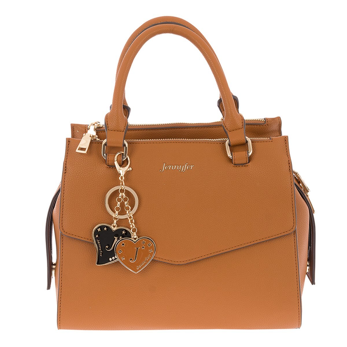Bolso Camel con Llavero Jennyfer