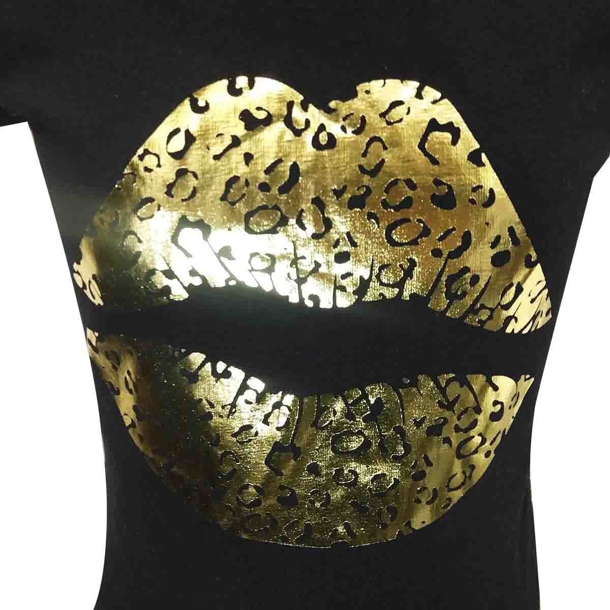 Playera Manga Corta Color Negro Milk & Soda