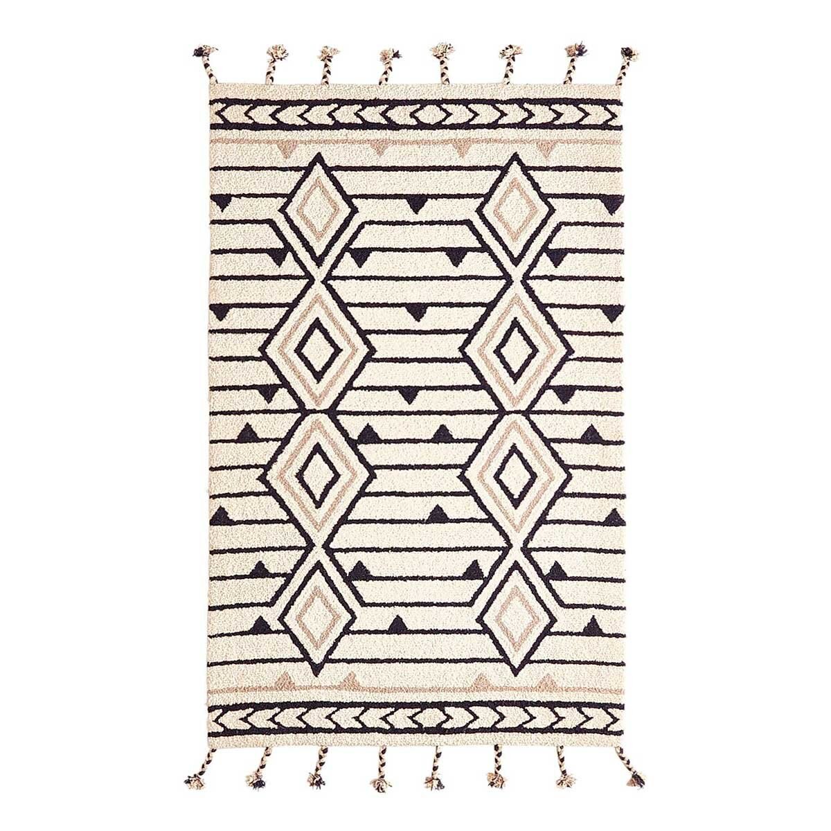 Tapete Roe Tan & Black Pier 1 Imports