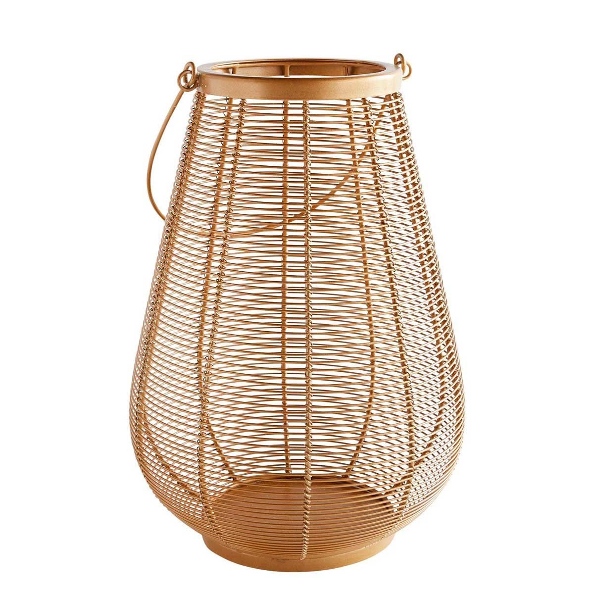 Linterna Grande Clyde Golden Wire Pier 1 Imports