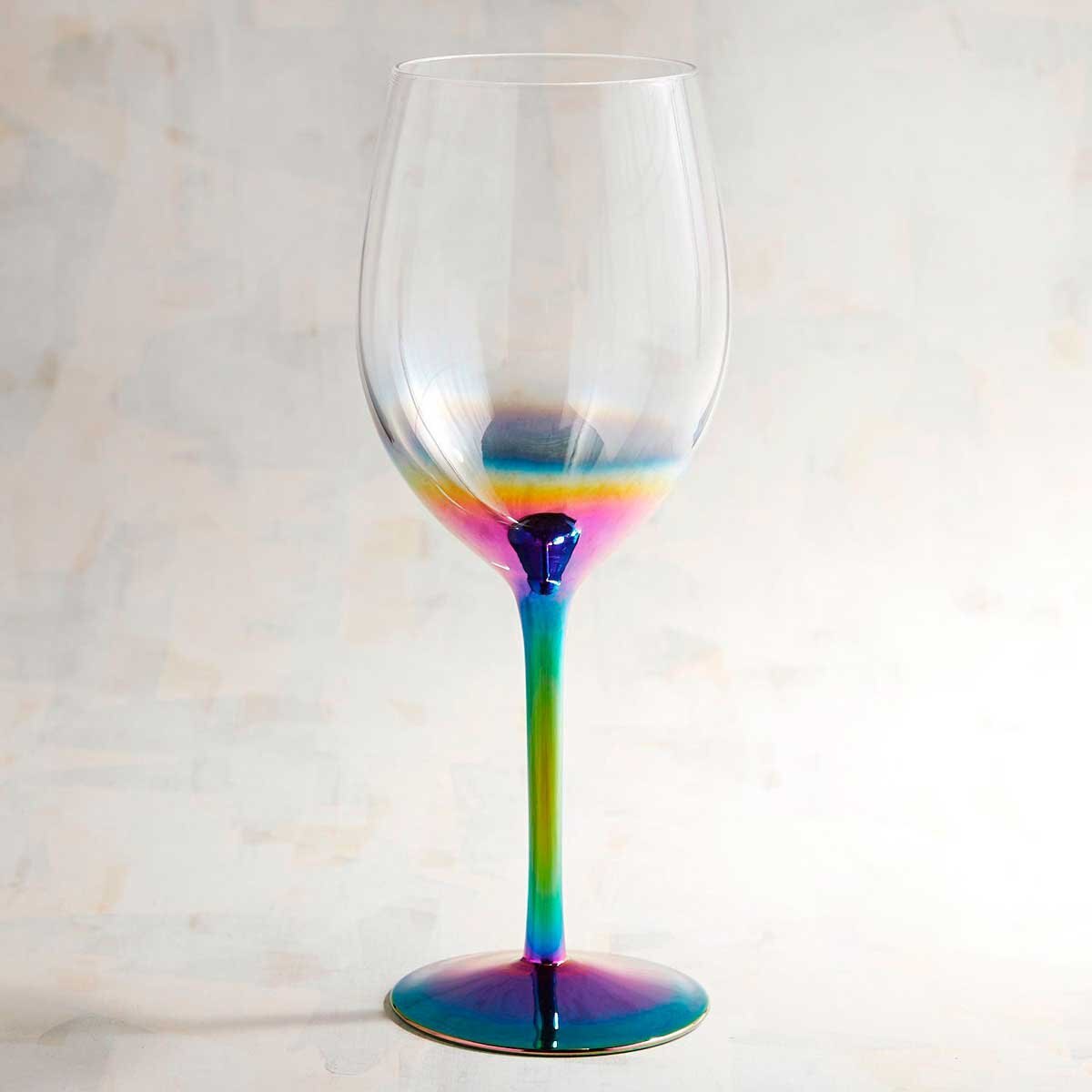 Copa para Vino Rainbow Electroplated Globet Pier 1 Imports