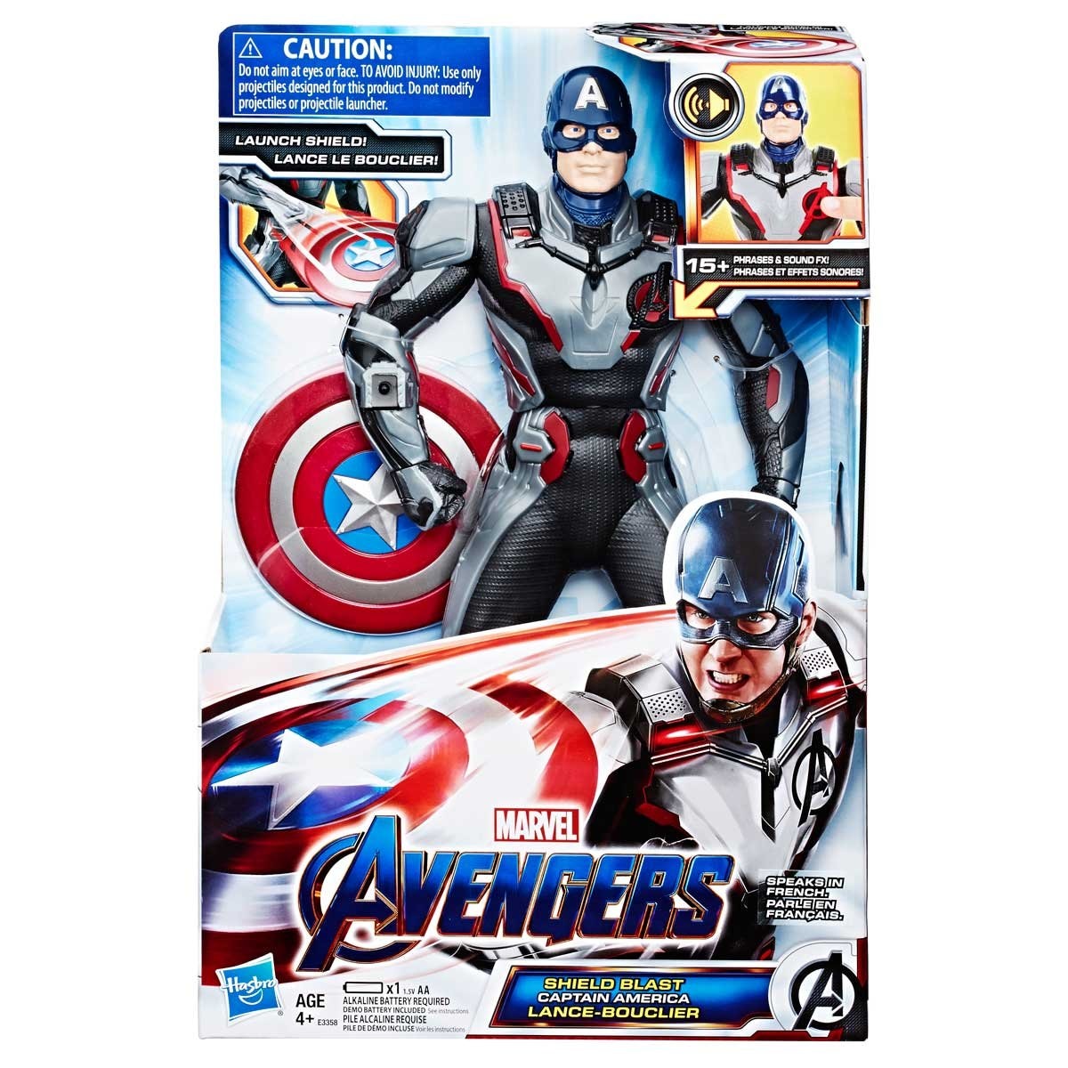 figura de accion de capitan america