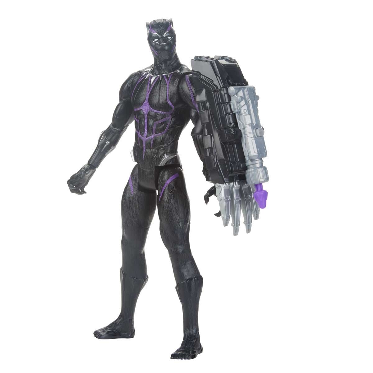 Figura Titan Hero Power Fx Avengers Endgame Black Panther Hasbro