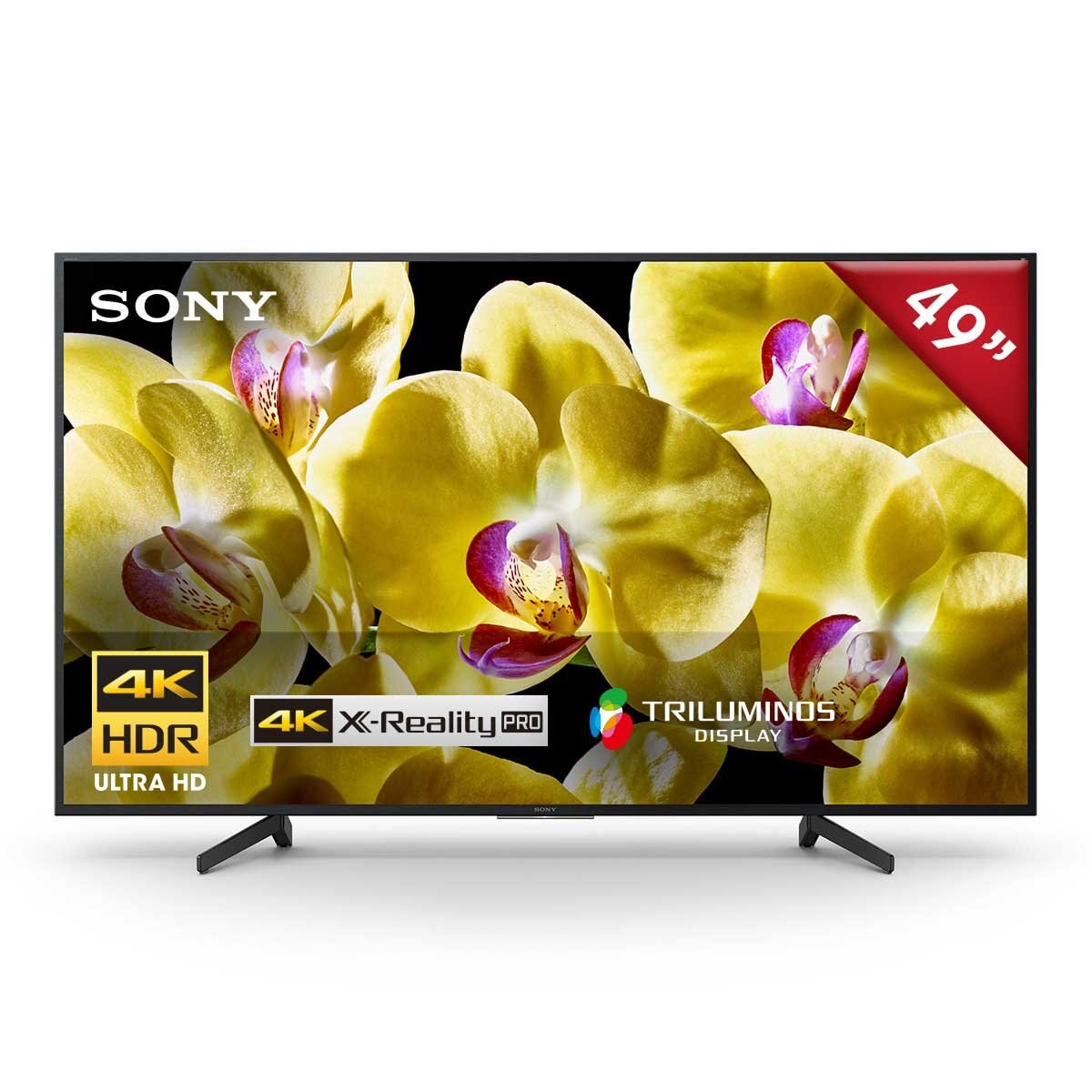 Pantalla 49" 4K Ultra Hd Android Tv Serie X800G Sony
