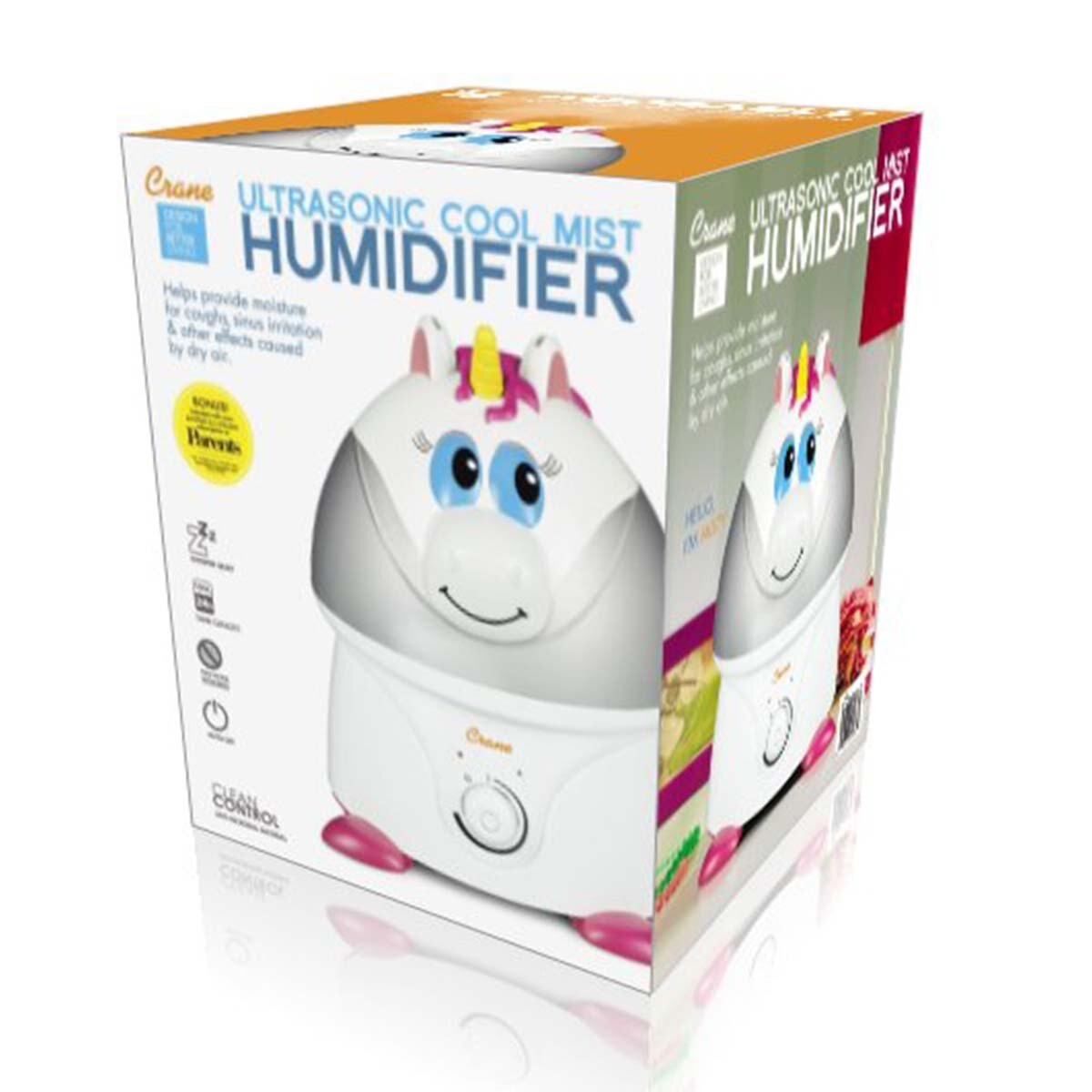 Humidificador Ultrasónico Adorable Unicornio Crane
