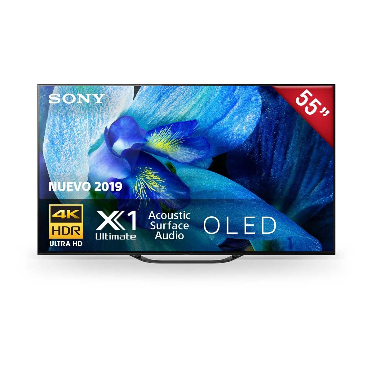 Pantalla Sony Oled 4K Ultra Hd 55" Android Tv Serie A8G