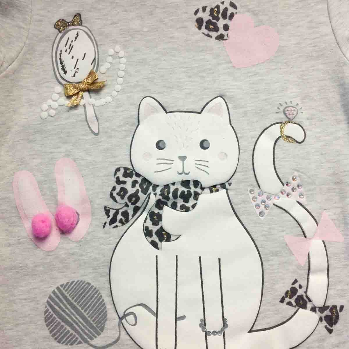 Conjunto de Playera con Leggings Estampado Let´s Go