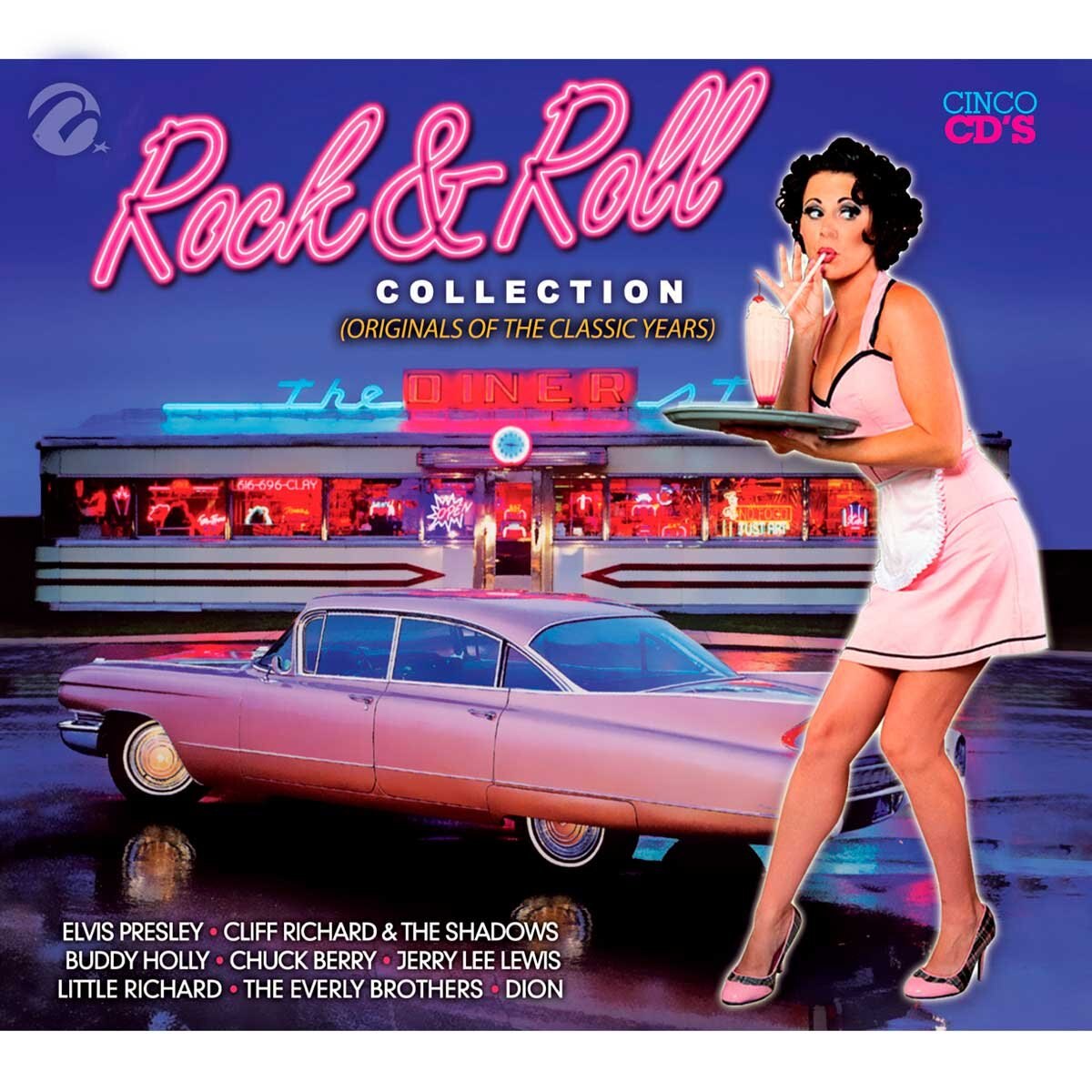 5 Cds Rock & Roll Collection Originals Of The Classic Years