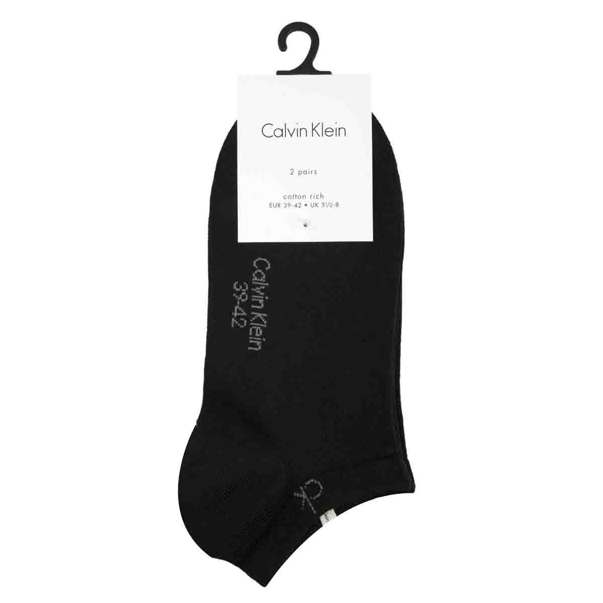 Pack2 de Tines Lisos Color Negro Calvin Klein