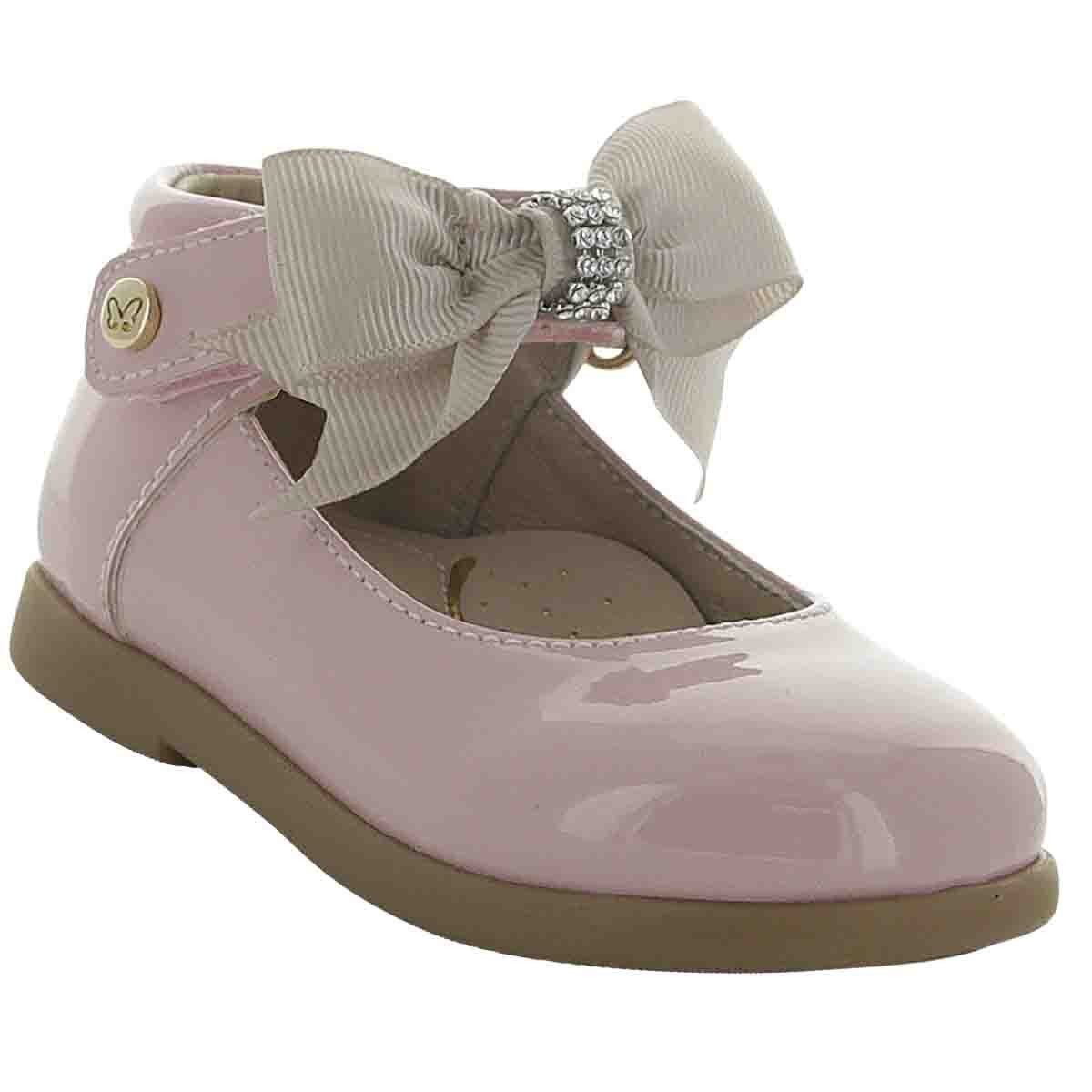 Zapato Charol Moño en Velcro Chabelo