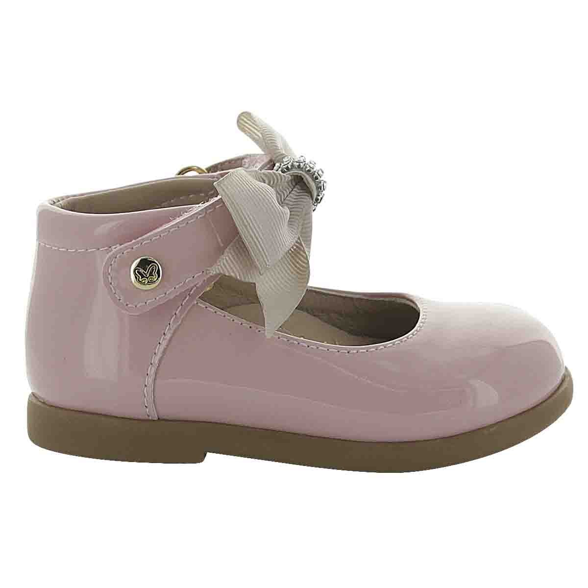 Zapato Charol Moño en Velcro Chabelo