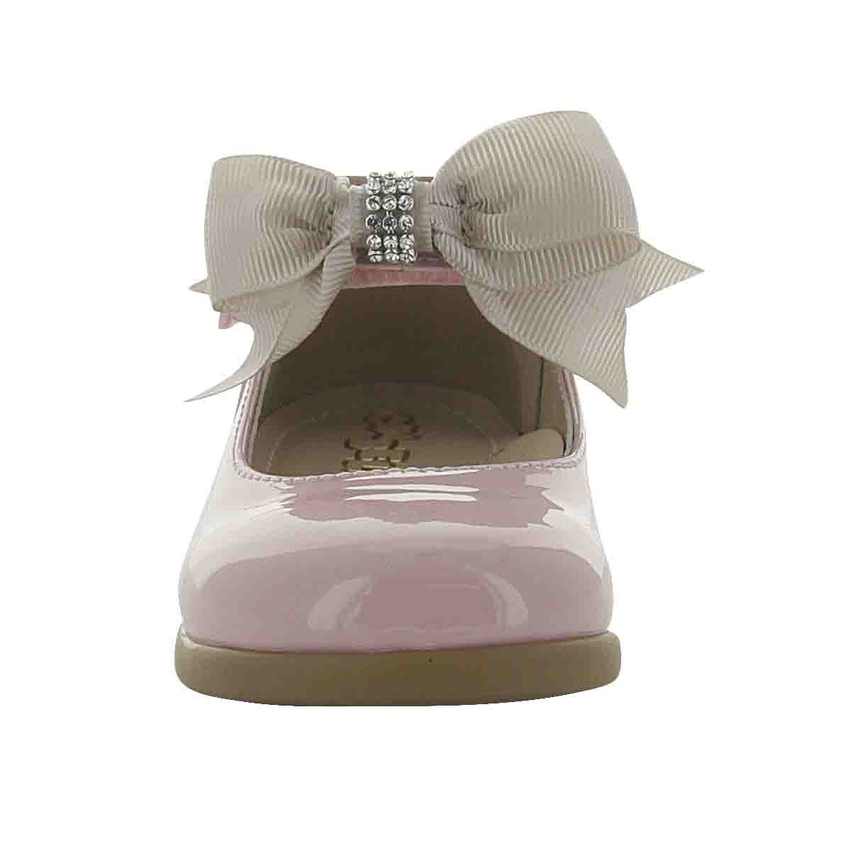 Zapato Charol Moño en Velcro Chabelo