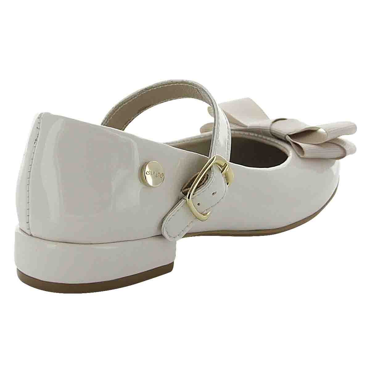 Zapatilla Charol Moño y Hebilla Chabelo