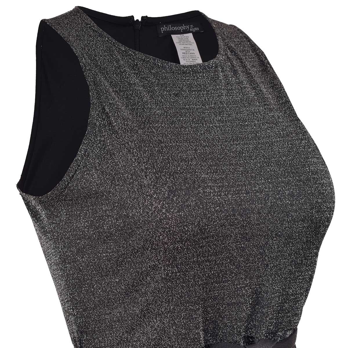 Vestido Hi Low Escote Redondo Philosophy Jr. Nights