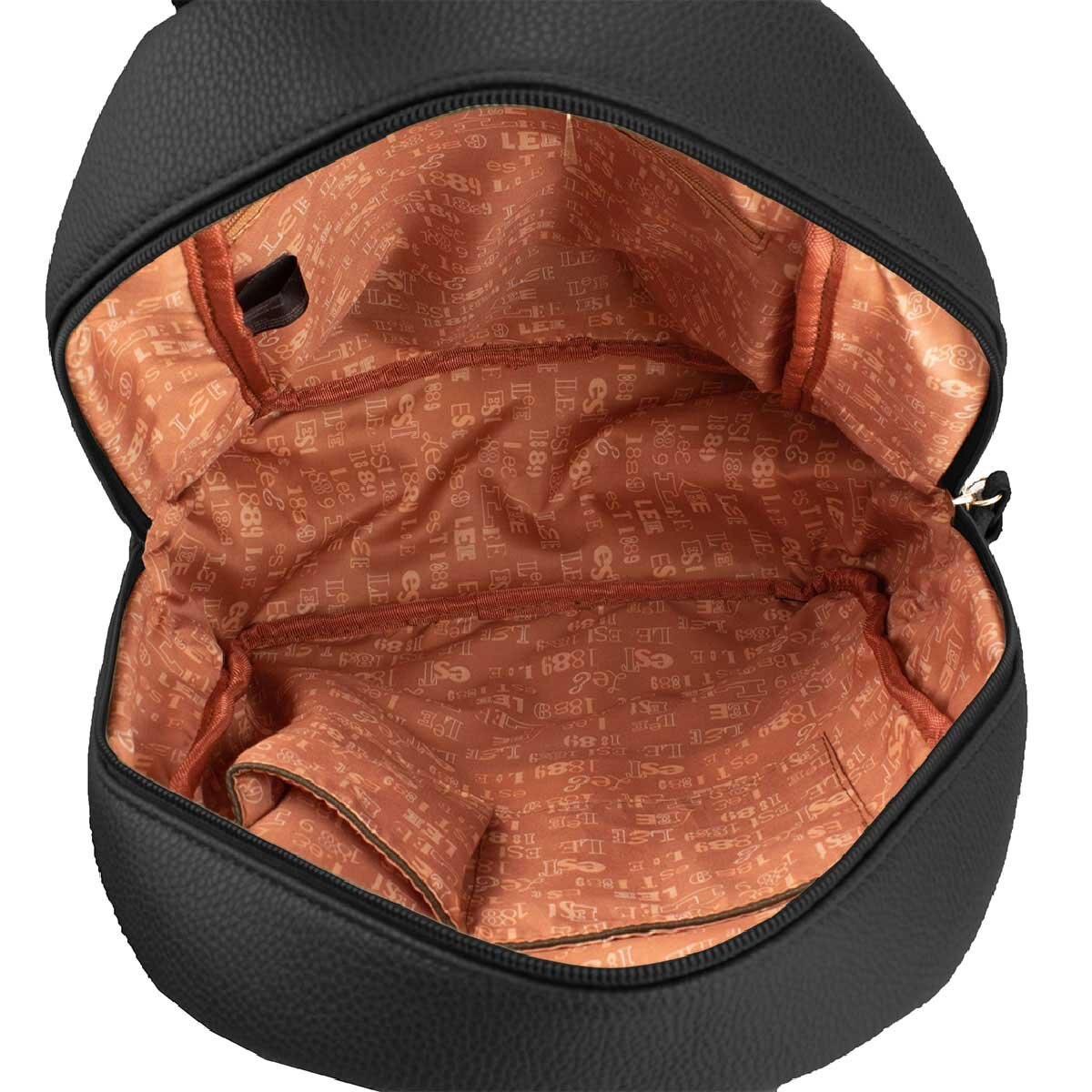 Backpack Charlotte Negro Lee