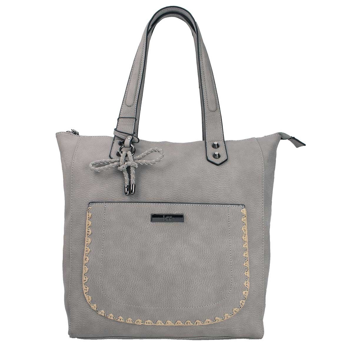 Bolso Hobo Charlotte Gris Lee