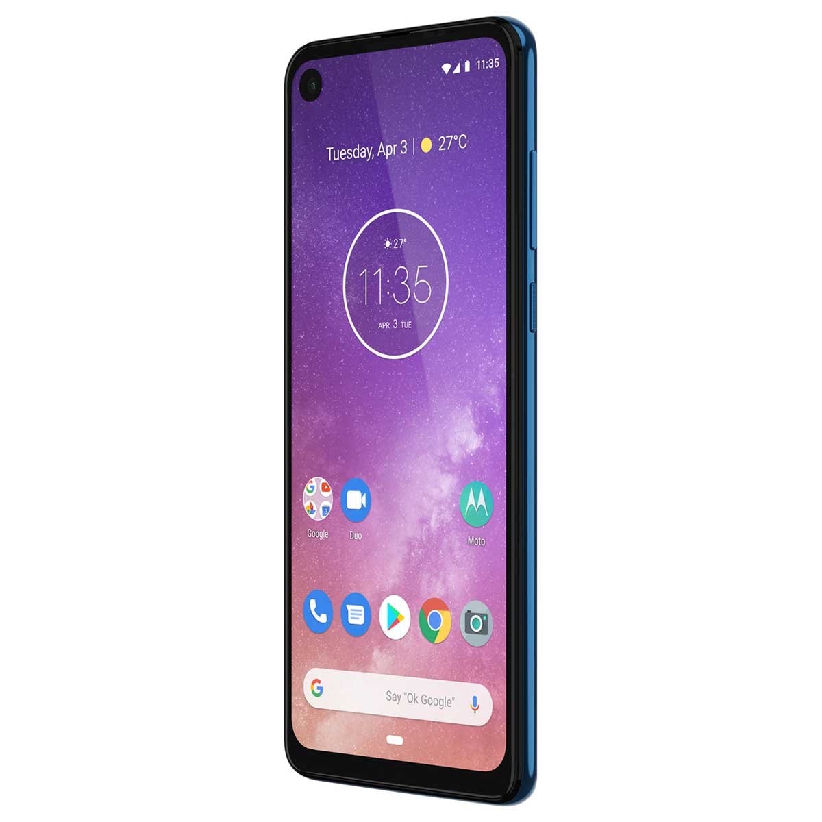 Celular Motorola One Vision Xt1970-2 Color Azul R9 (Telcel)