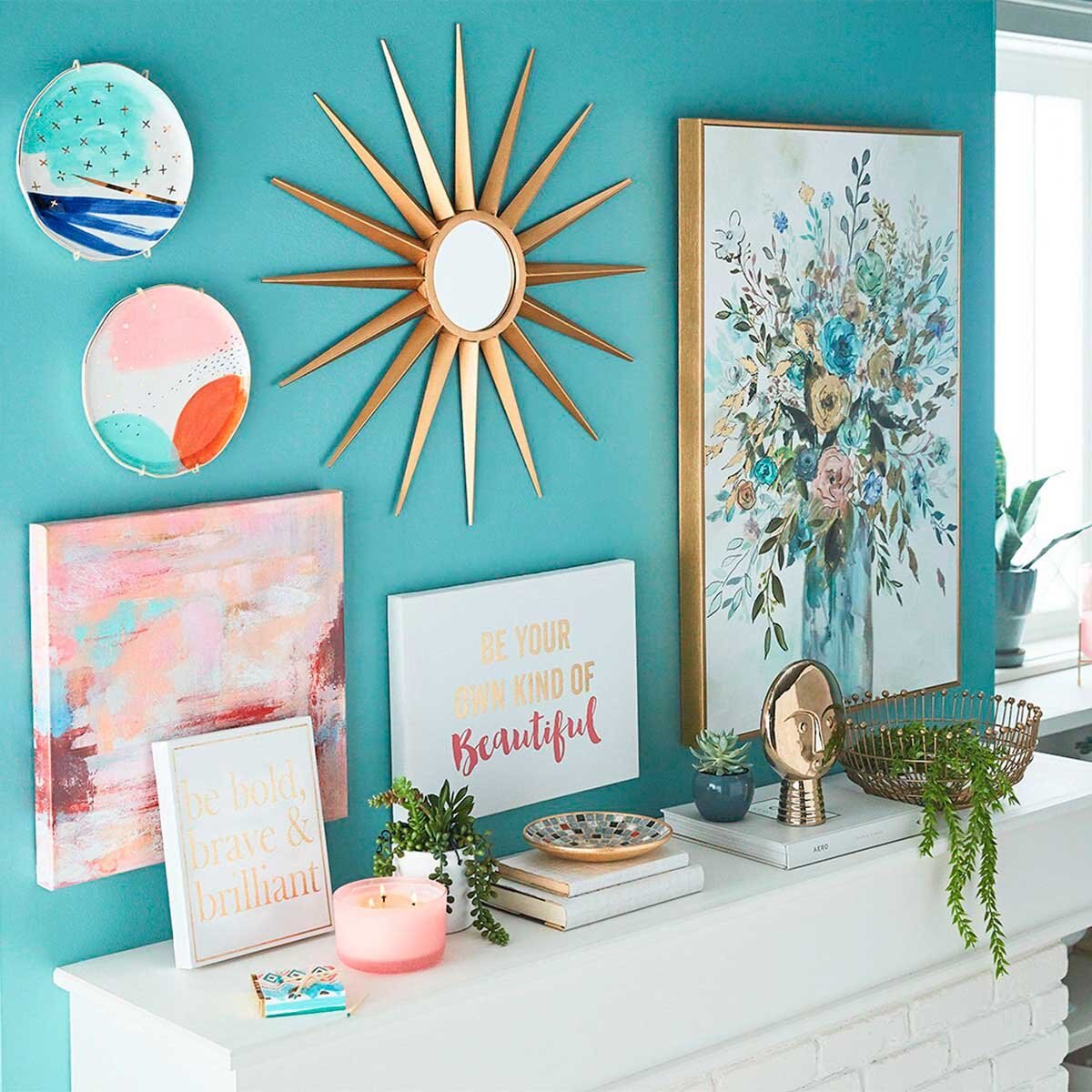 Espejo Golden Sunray Pier 1 Imports