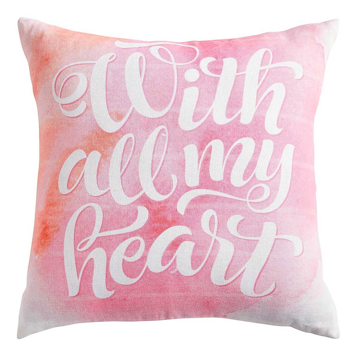 Cojín With All My Heart Pier 1 Imports