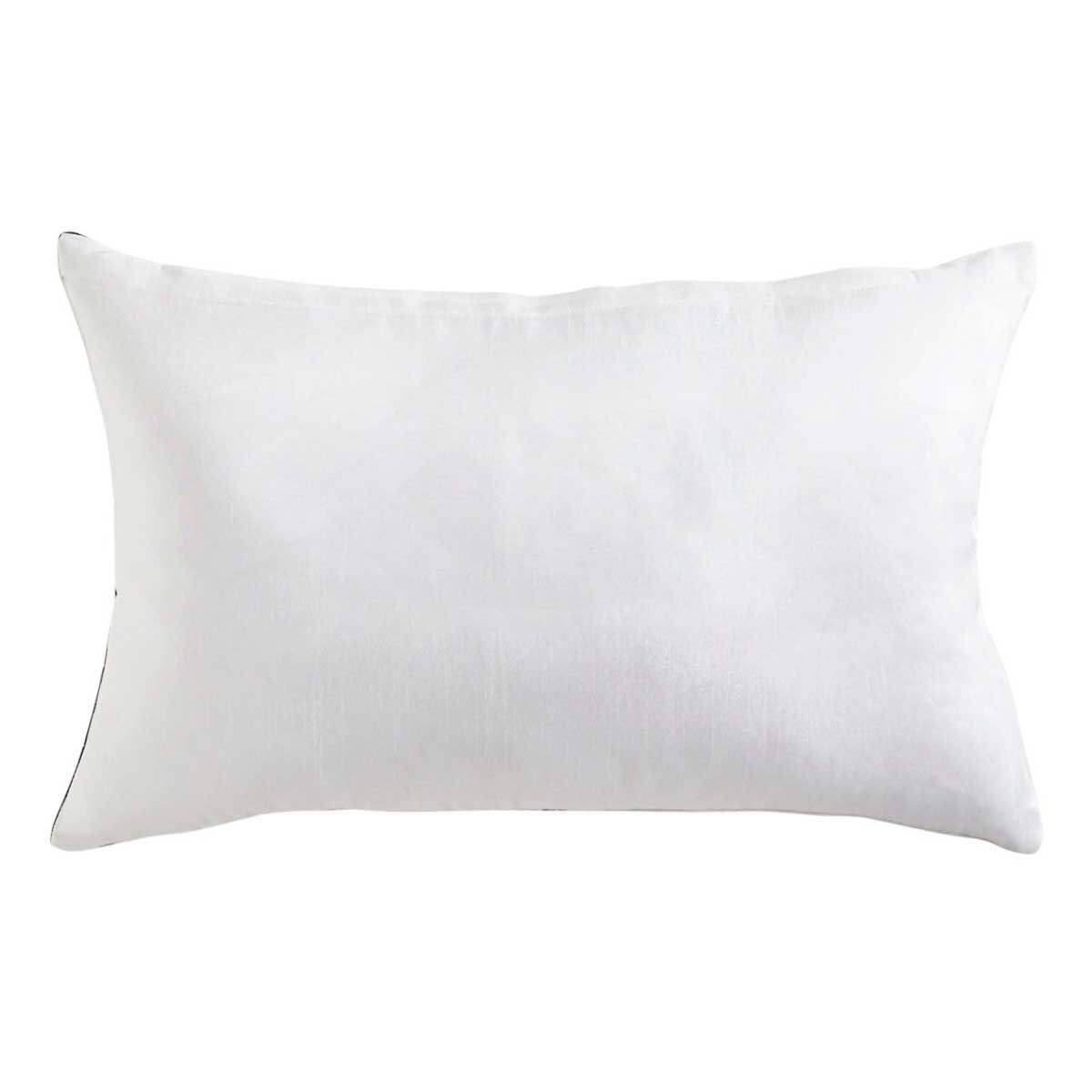Cojín Modern Geometric Striped Black & White Pier 1 Imports
