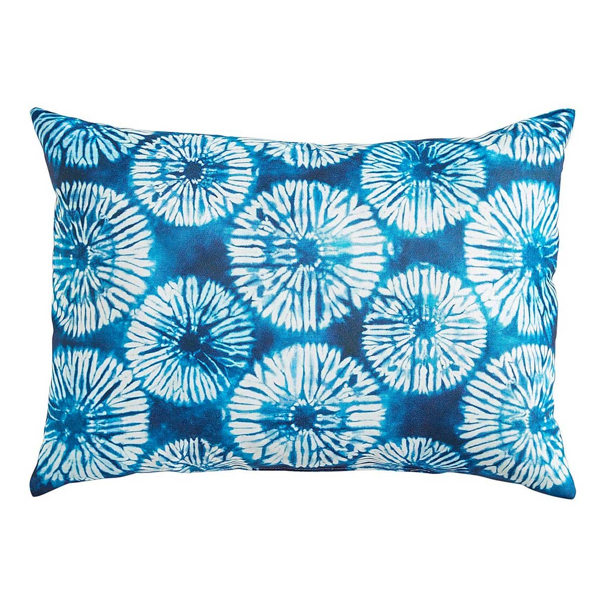Cojín Lumbar Shibori Circle Indigo Pier 1 Imports