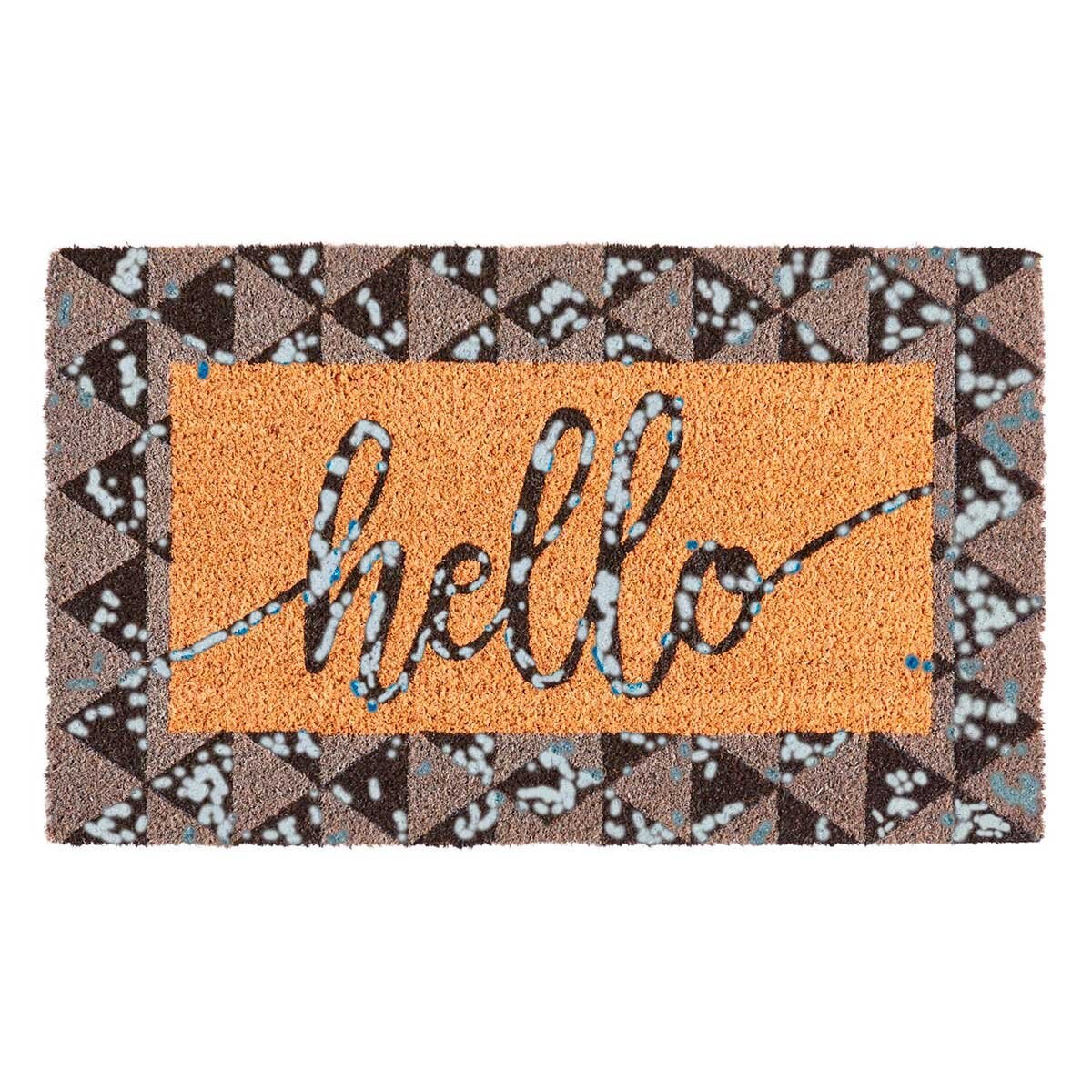 Tapete de Entrada Hello Black & White Pier 1 Imports