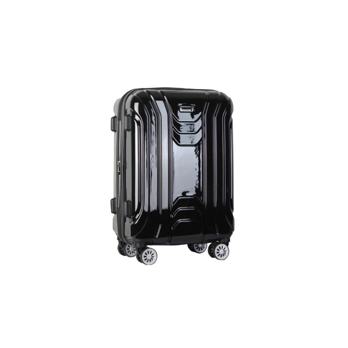 Maleta 24" Lisboa Negro Giacomo Rosaldi