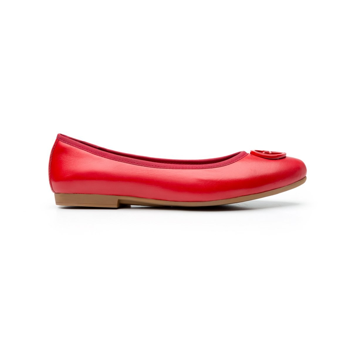 Balerina Herraje Color Rojo Flexi