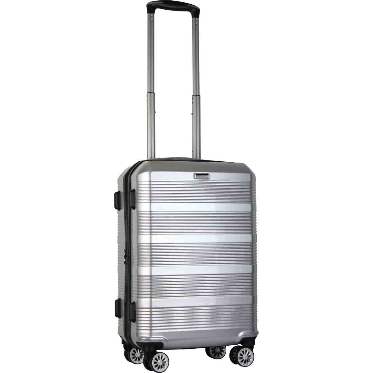 Maleta Luxor 20" Plata Giacomo Rosaldi