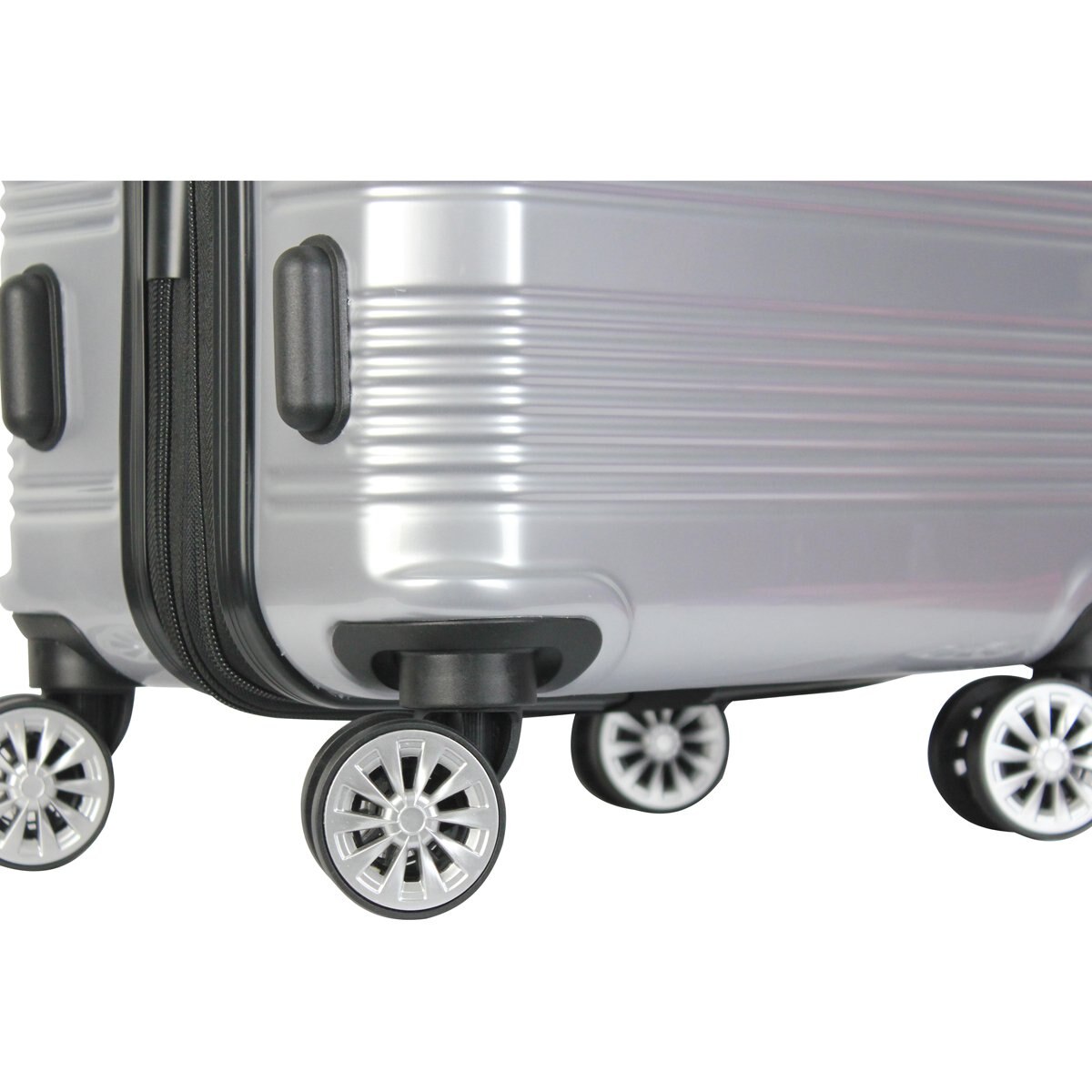 Maleta Luxor 20" Plata Giacomo Rosaldi