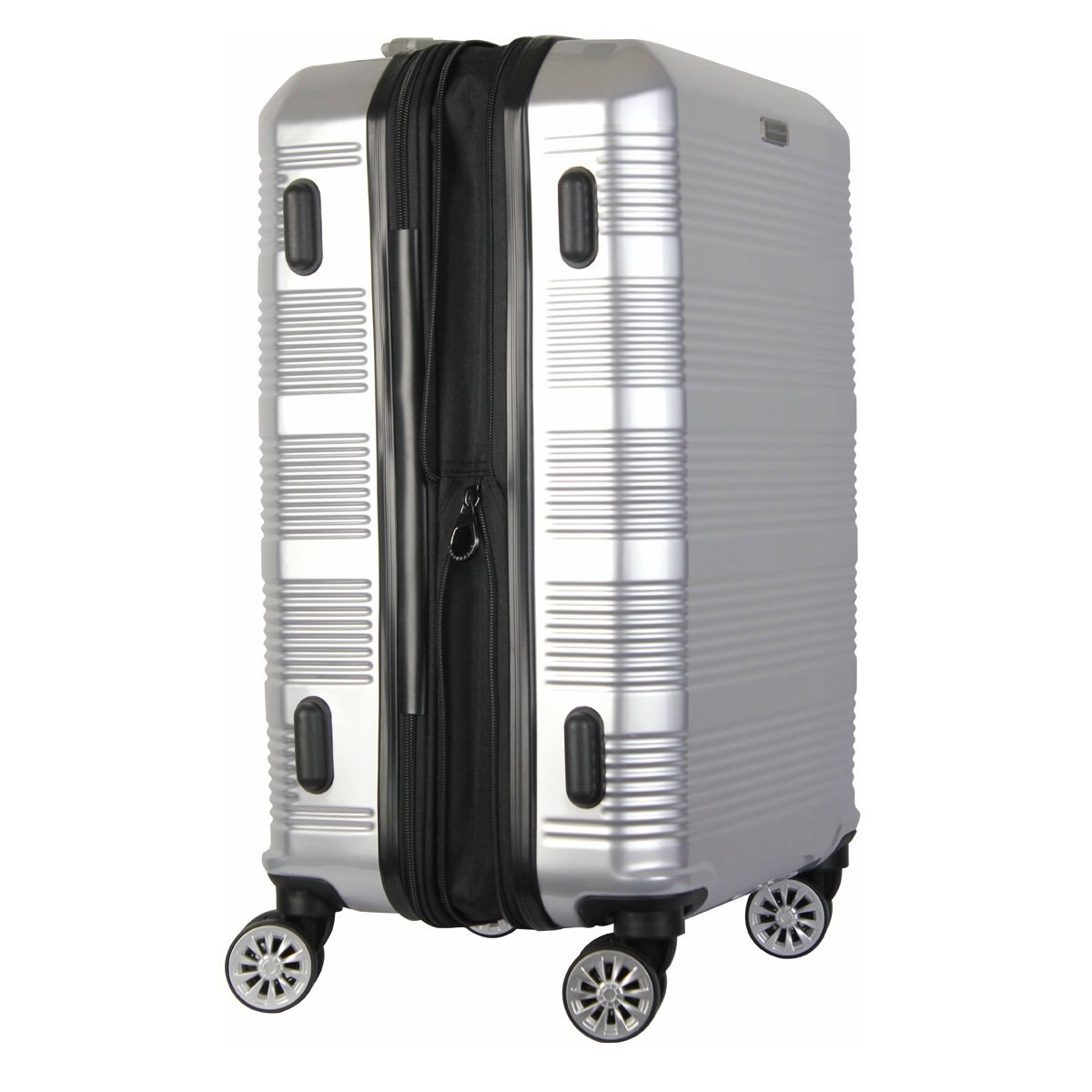 Maleta Luxor 20" Plata Giacomo Rosaldi