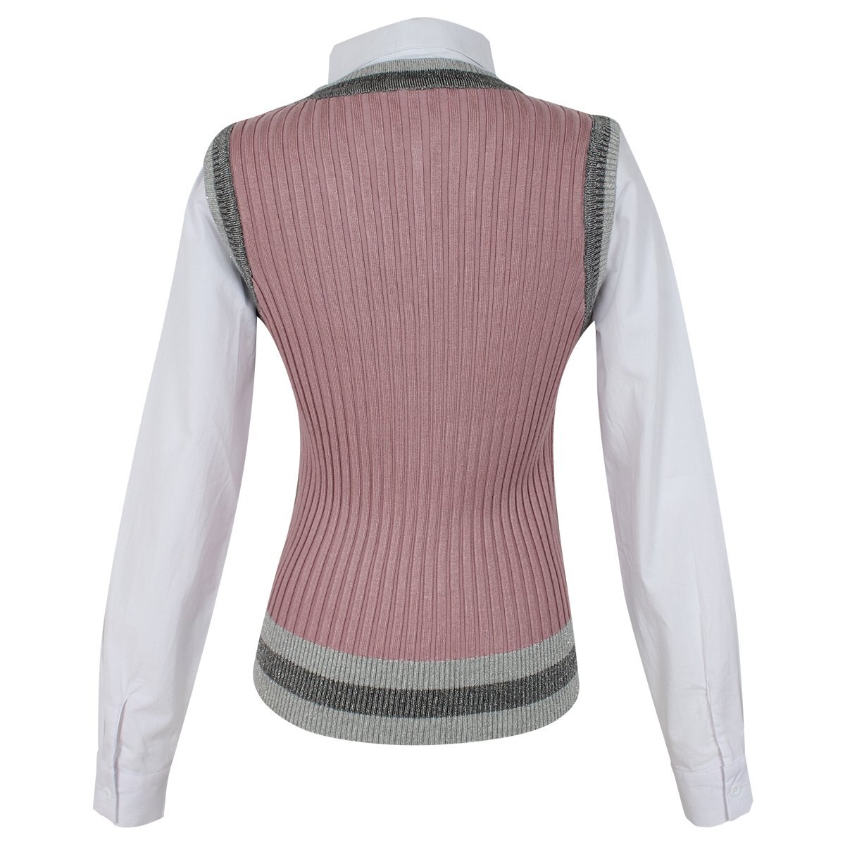 Suéter Simulación Blusa Manga Larga Just By Basel