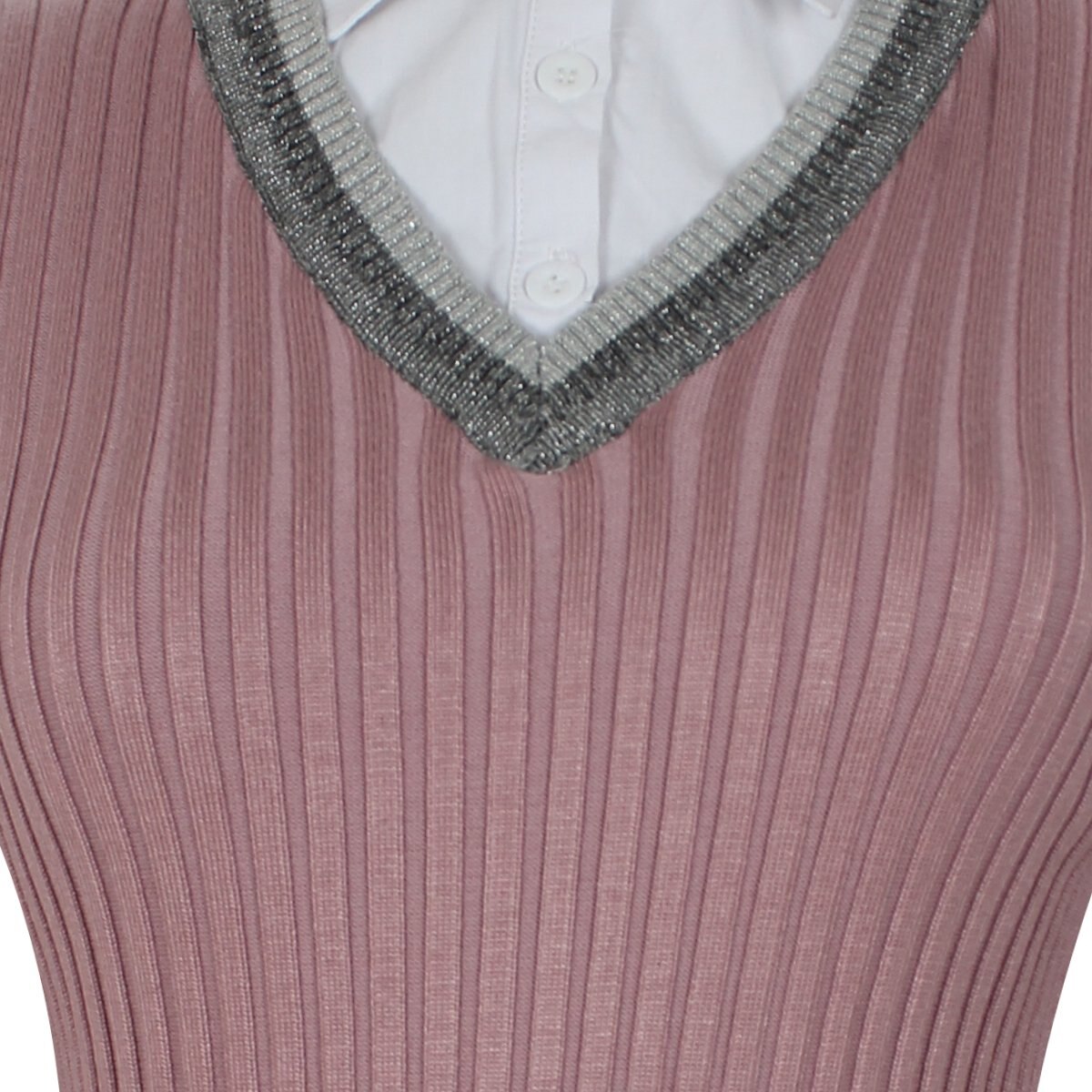 Suéter Simulación Blusa Manga Larga Just By Basel
