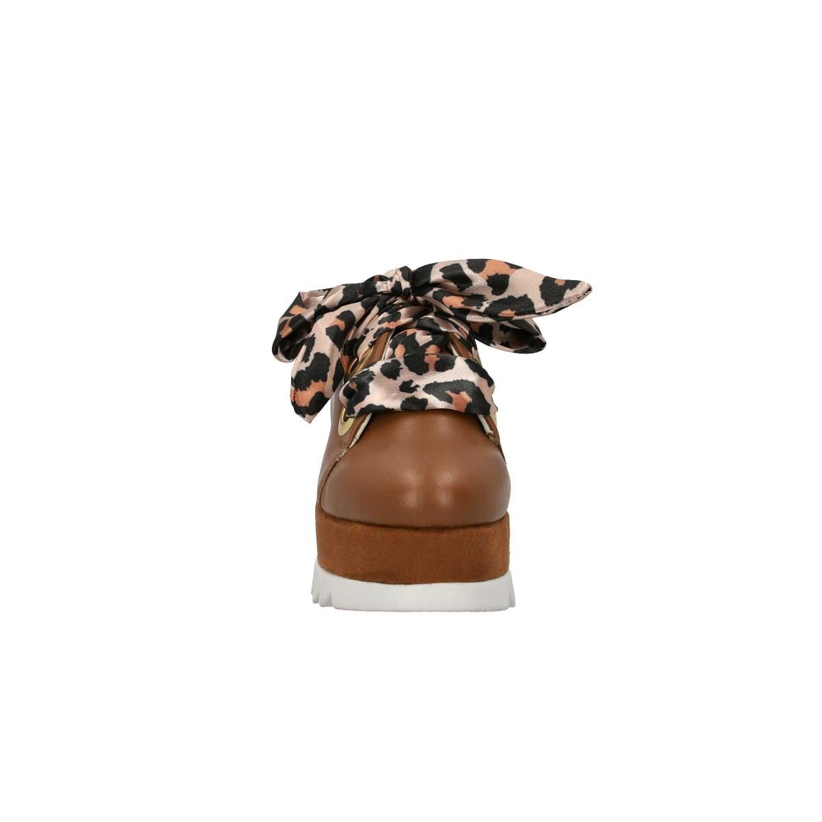 Menstyle con Plataforma Y Listón Animal Print Café Phinatrophy