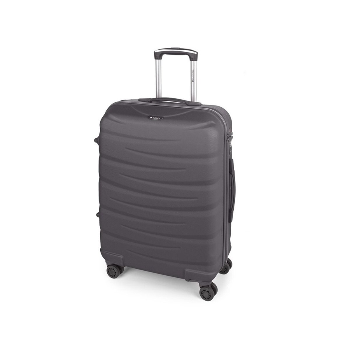 Maleta Vertical Trail 24" Gris Oxford Giacomo Rosaldi