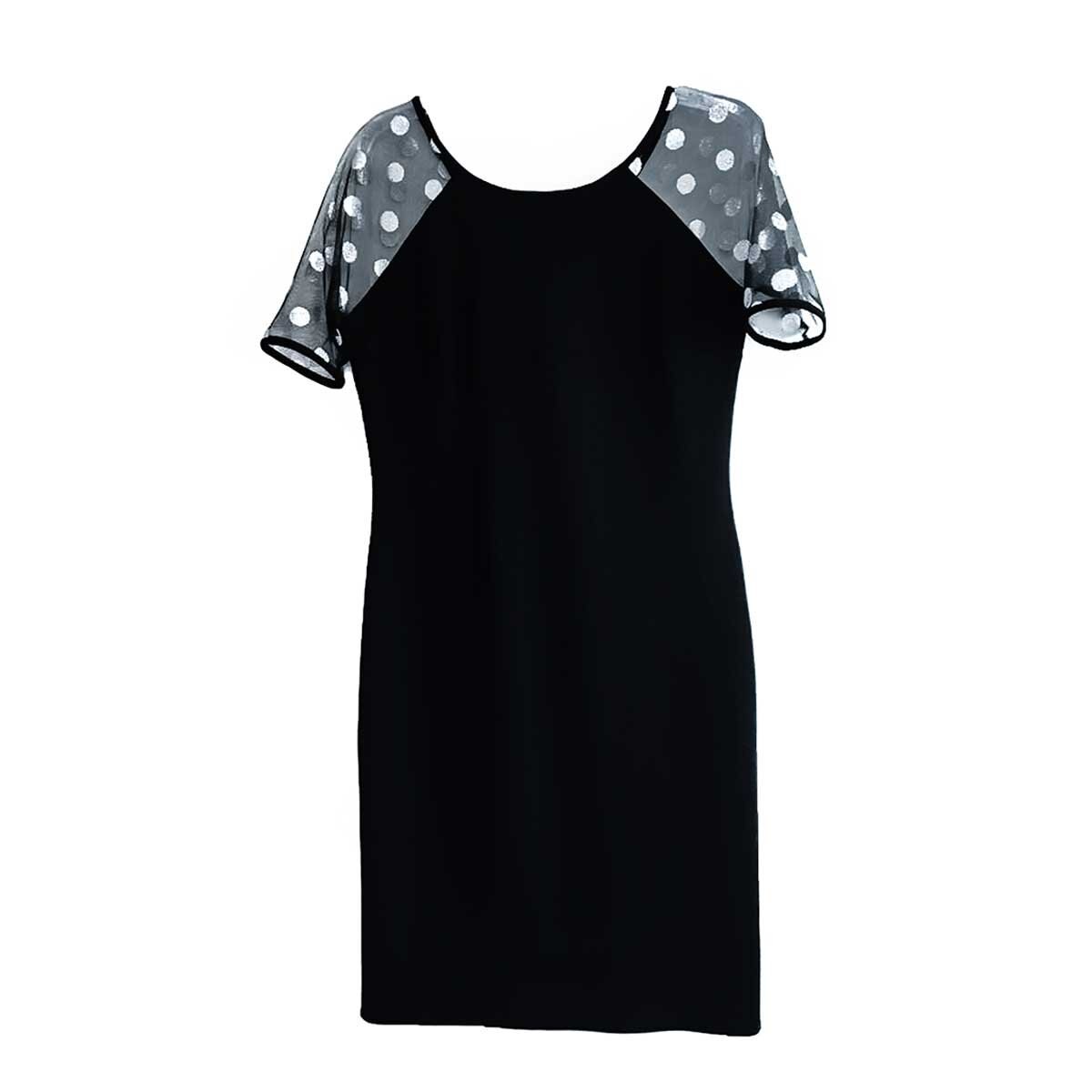Vestido Liso Combinado Diva para Dama